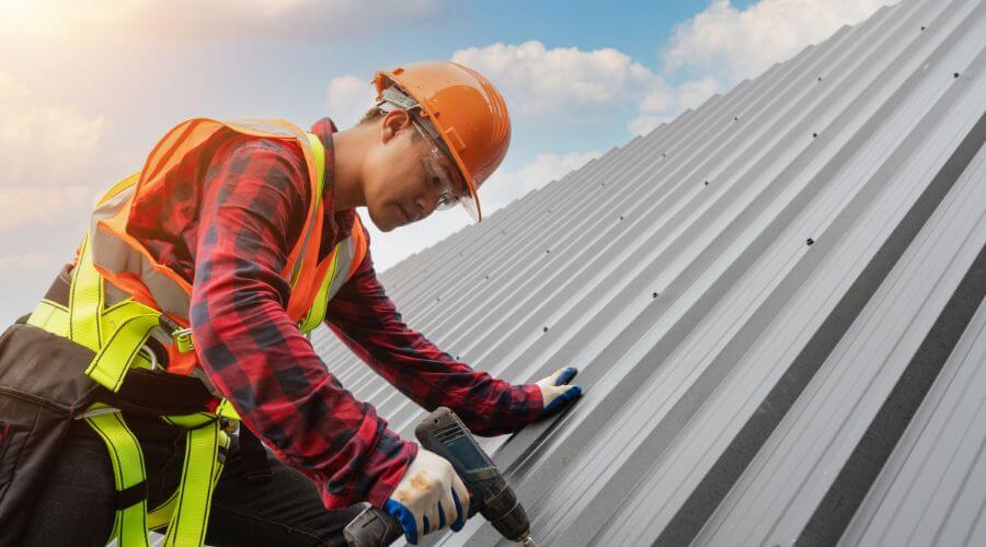 Professional metal roof installation in Merritt, MI